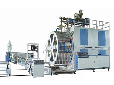 HDPE Large Diameter Hollow Wall Winding Drainage Pipe Production Line