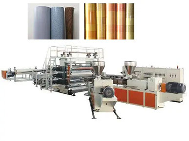 PVC Elastic Floor Sheet Production Line