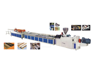 PVC Profile and PP, PE PVC WPC Profile Production Line