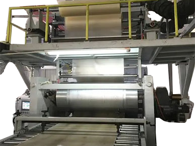 SPC floor sheet making machine
